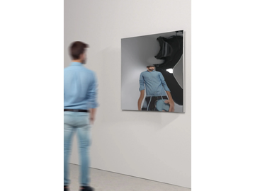DISTORTING MIRROR 94x94 - Distorting mirror by VIDAME EDITIONS - view 2